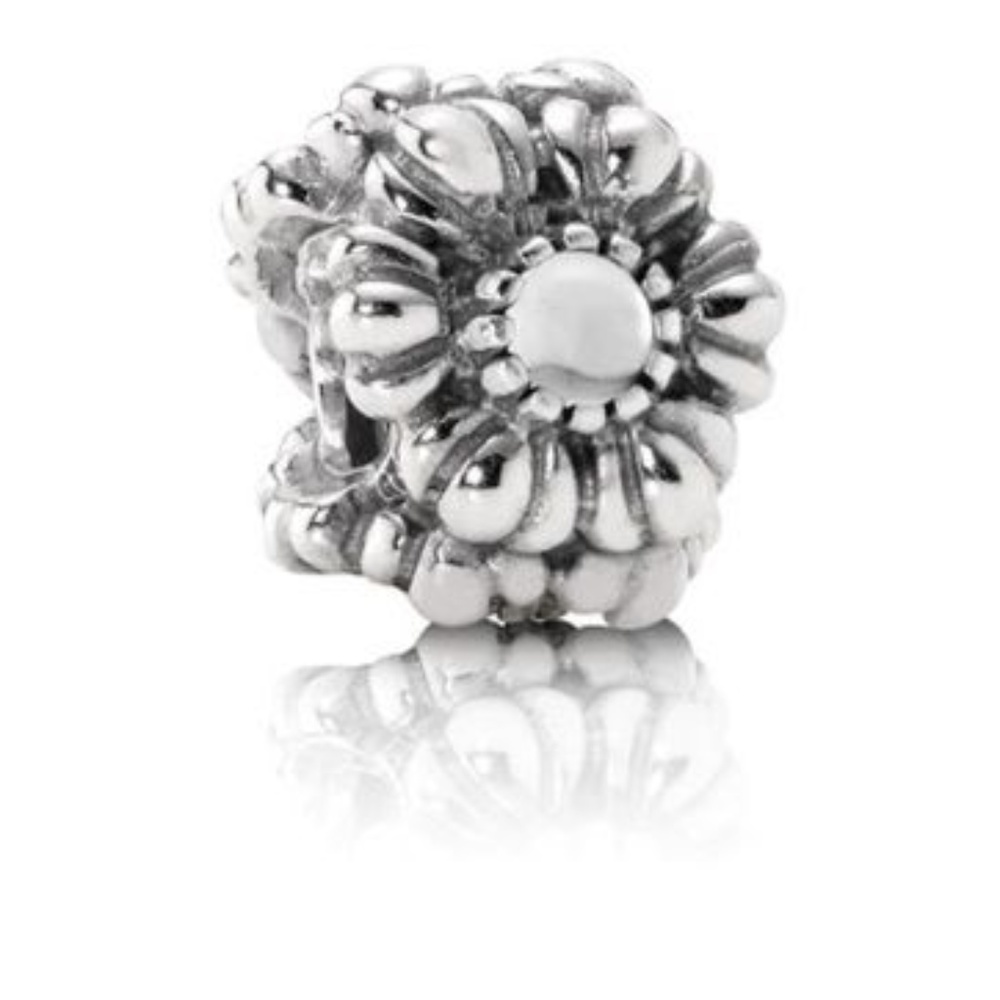 Pandora April Birth Stone Flower Charm 100% AUTH